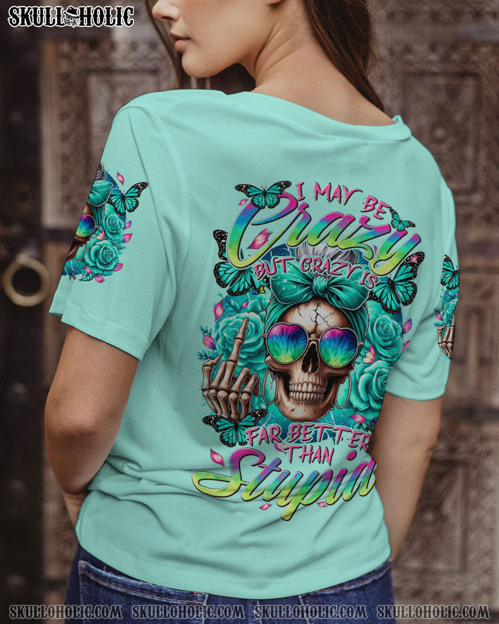 I MAY BE CRAZY BUT CRAZY ALL OVER PRINT – TYTD0705243