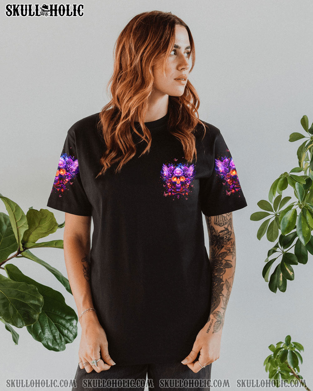 I MAY NOT BE THE GIRL EVERYONE WANTS SKULL WINGS ALL OVER PRINT – TLTW1504241