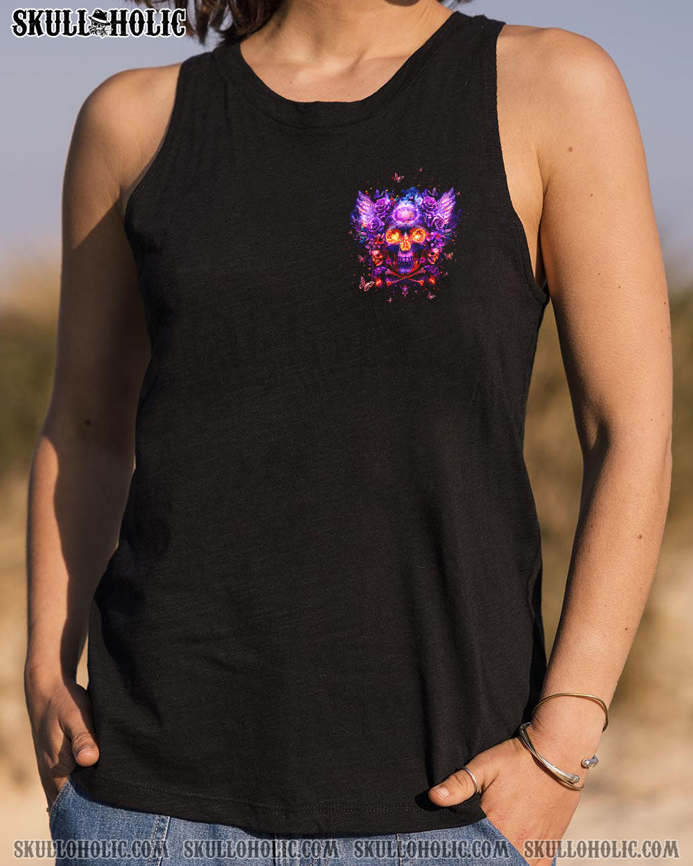 I MAY NOT BE THE GIRL EVERYONE WANTS SKULL WINGS ALL OVER PRINT – TLTW1504241