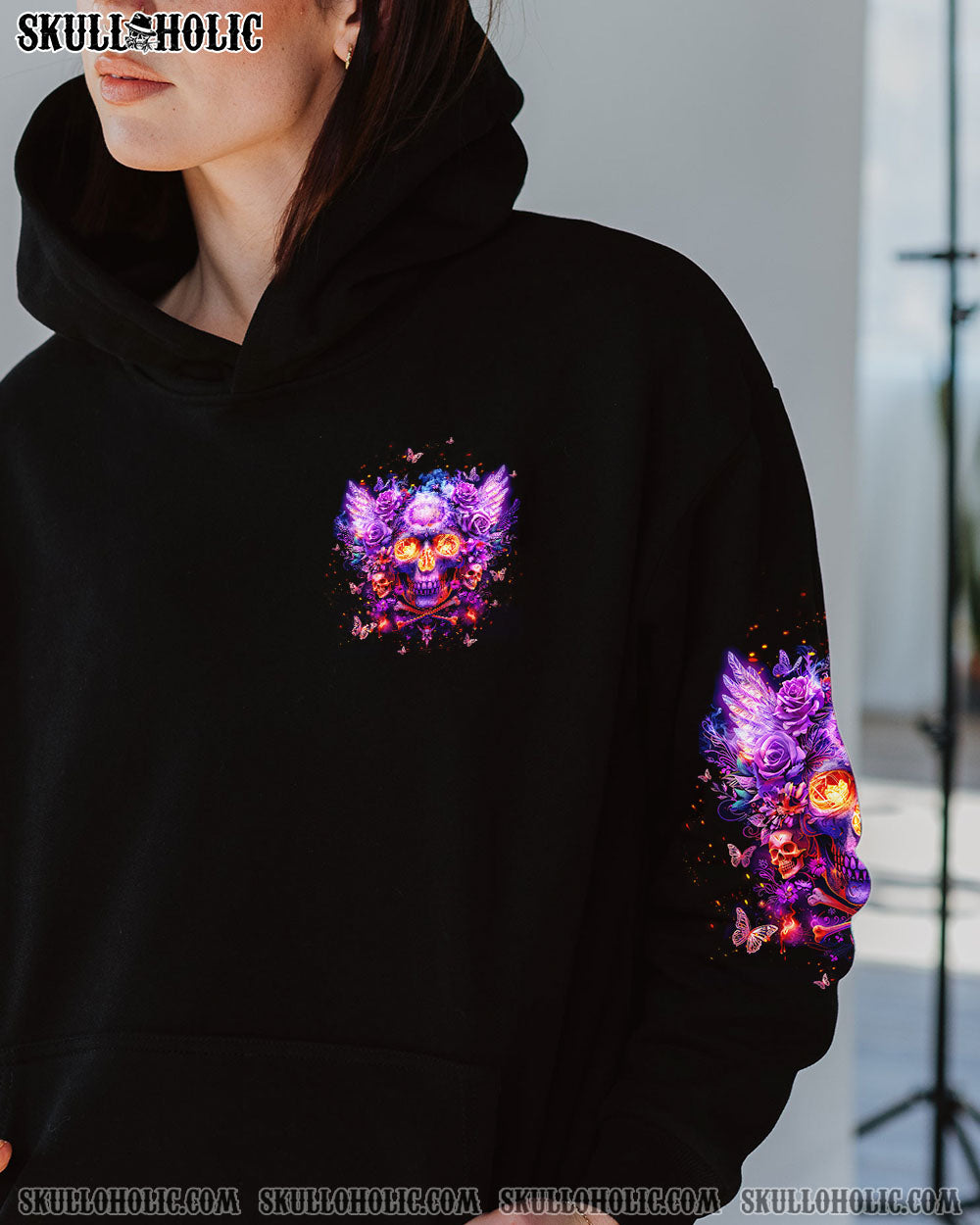 I MAY NOT BE THE GIRL EVERYONE WANTS SKULL WINGS ALL OVER PRINT – TLTW1504241