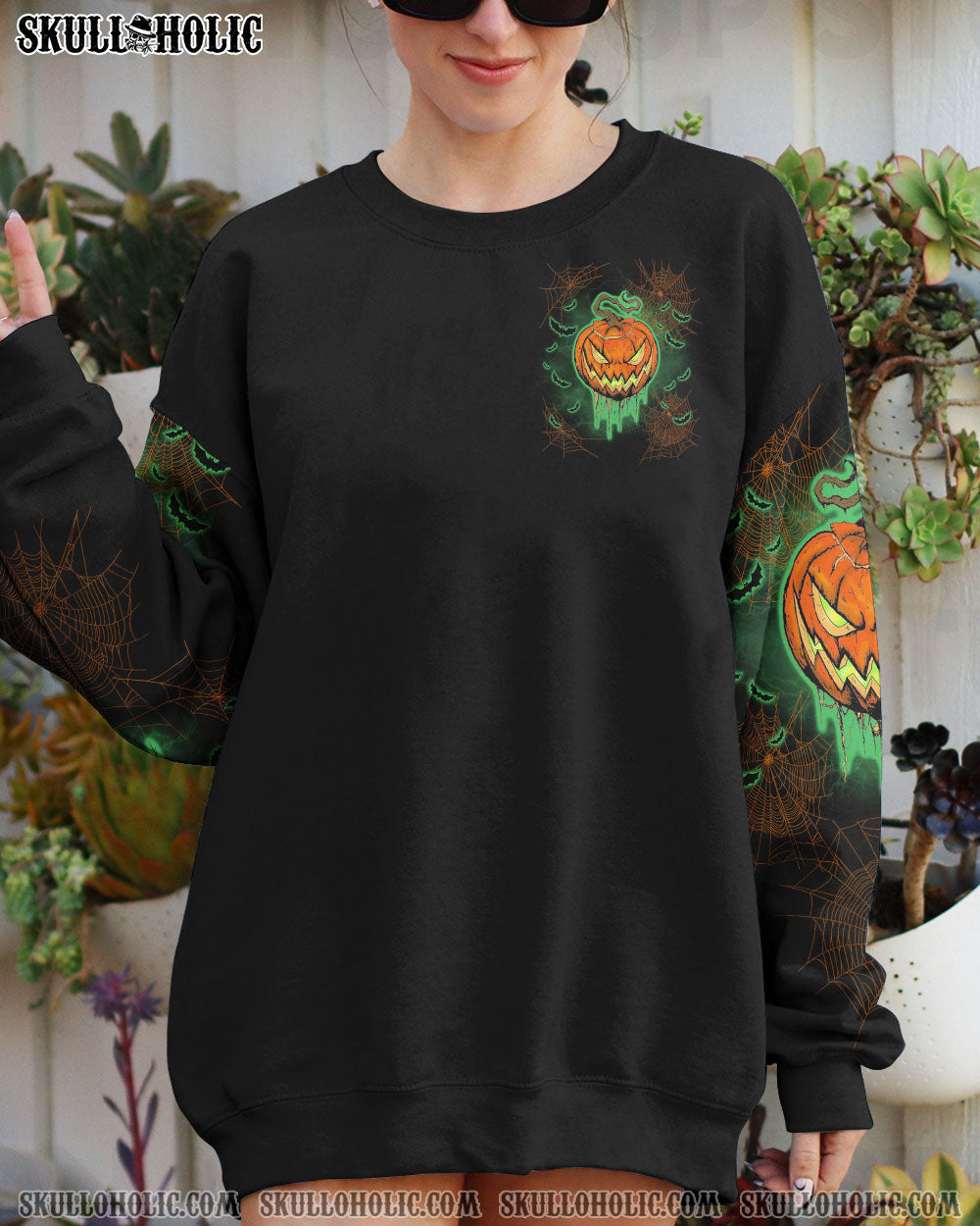 I SMELL CHILDREN SKULL PUMPKIN HALLOWEEN ALL OVER PRINT – YHLN1108233