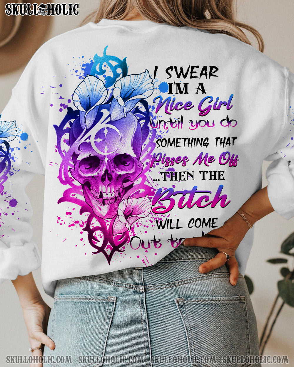 I SWEAR I’M A NICE GIRL ALL OVER PRINT – YHHN2312224