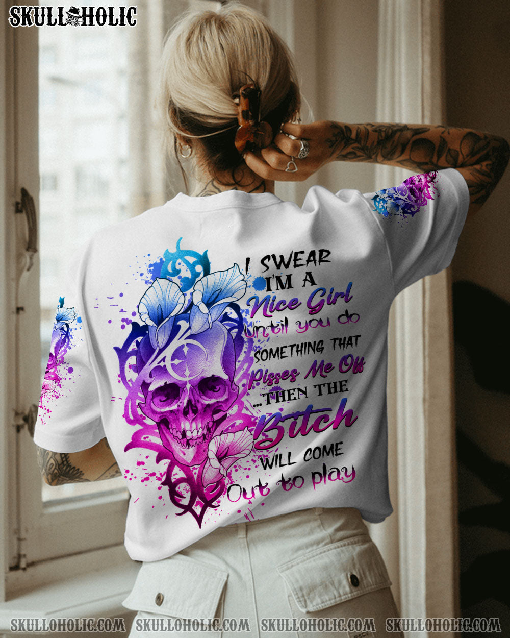 I SWEAR I’M A NICE GIRL ALL OVER PRINT – YHHN2312224