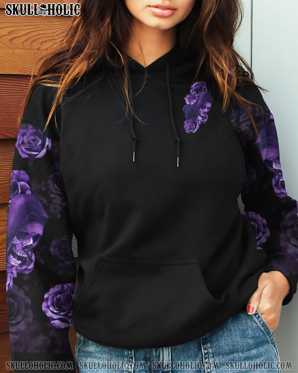 I TRY TO AVOID DRAMA PURPLE ROSE REAPER ALL OVER PRINT – TLTR0202233