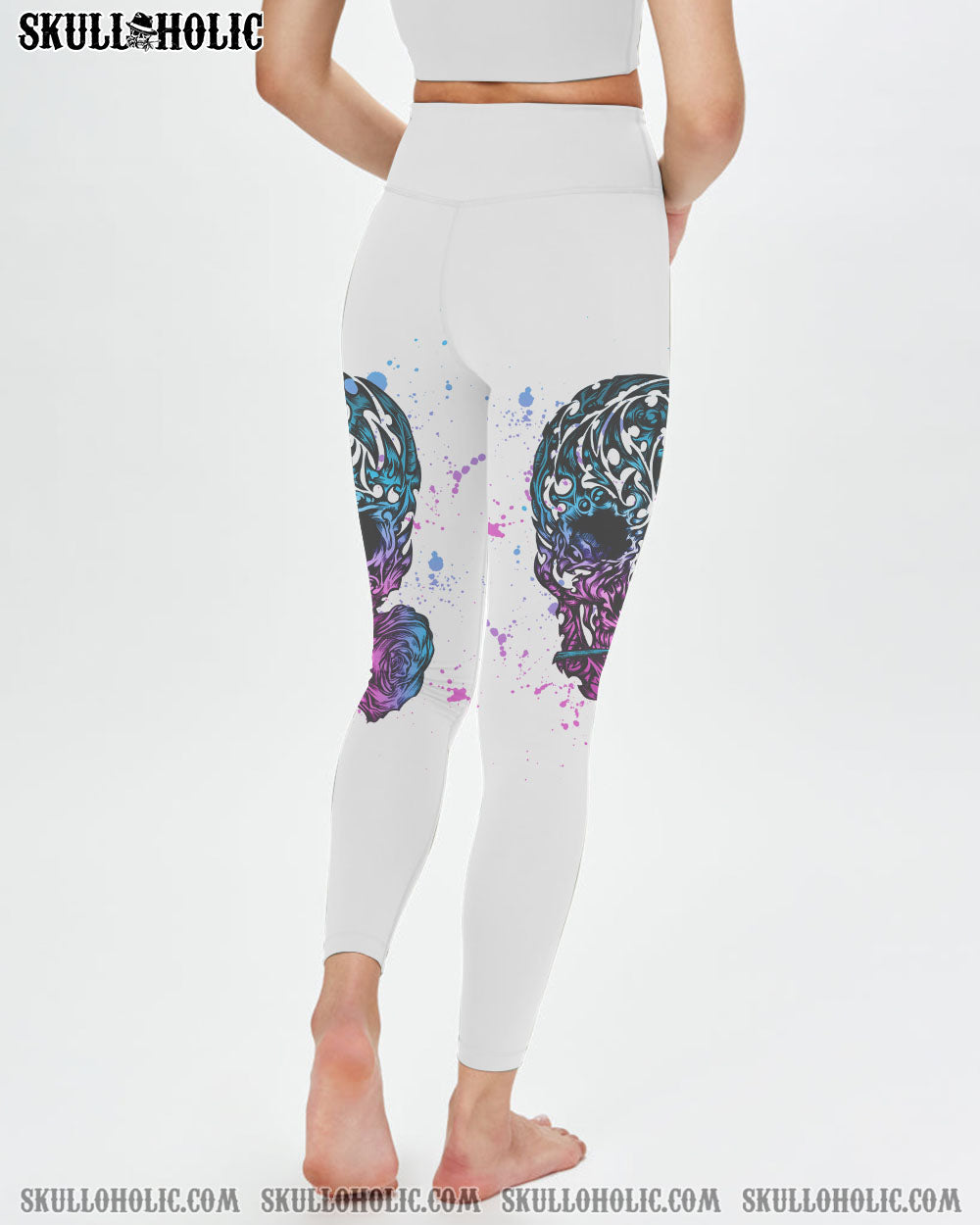 I TRY TO AVOID DRAMA TATTOOED SKULL ALL OVER PRINT – TLNZ0612223