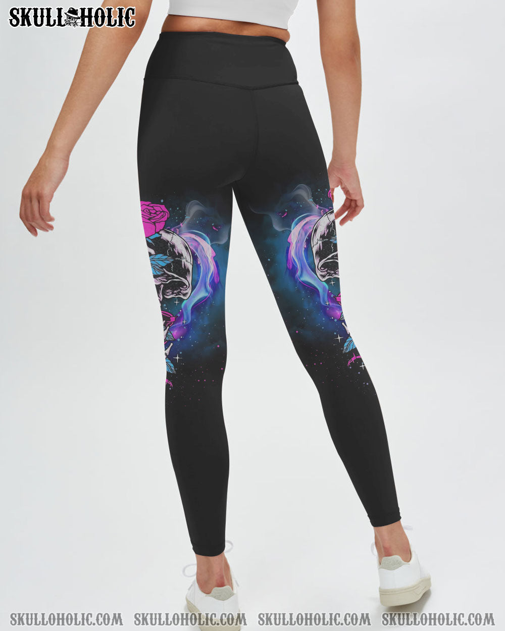 I TRY TO AVOID DRAMA TATTOOED SKULL ALL OVER PRINT – TLNZ1912223