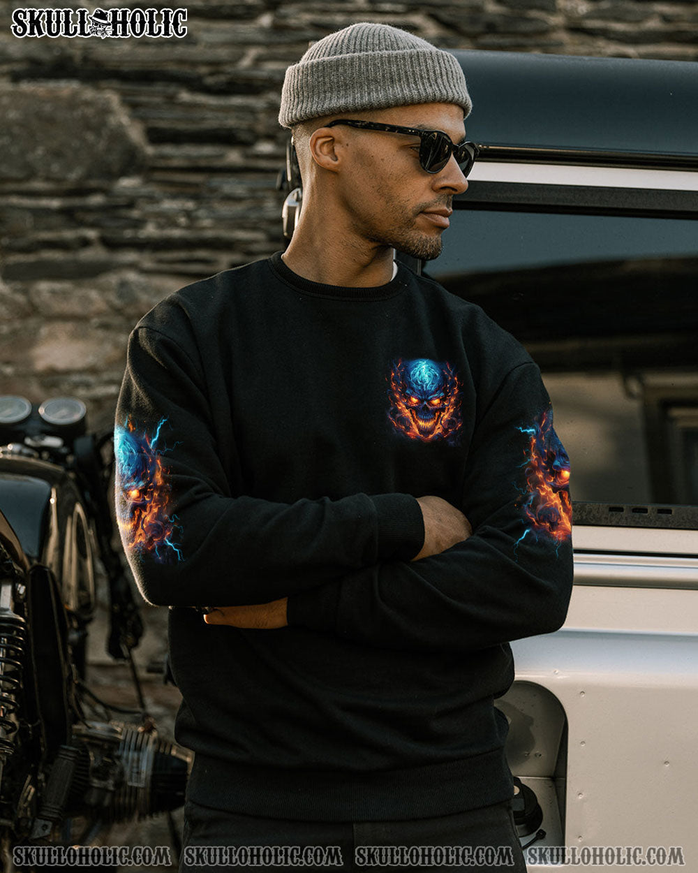 I WAS BORN UNDER A WARNING SIGN ALL OVER PRINT – TLNO0804242
