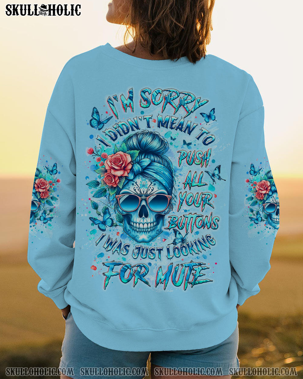 I WAS JUST LOOKING FOR MUTE ALL OVER PRINT – YHLT0107242