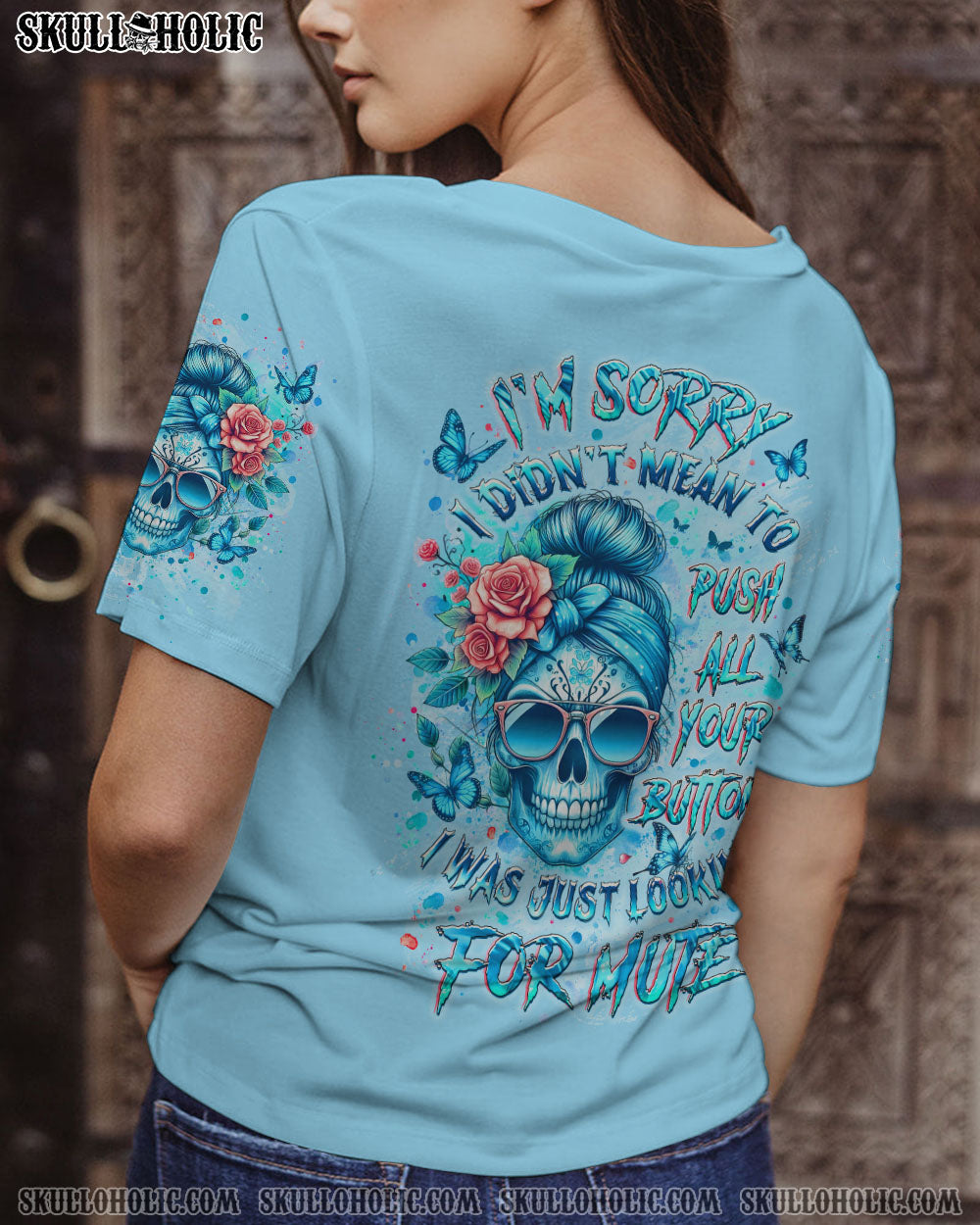 I WAS JUST LOOKING FOR MUTE ALL OVER PRINT – YHLT0107242