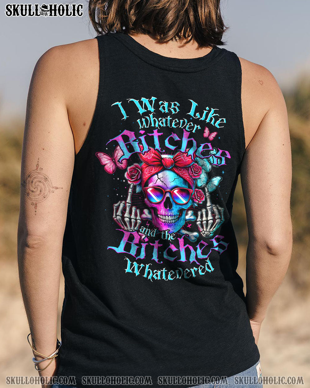 I WAS LIKE WHATEVER B ALL OVER PRINT – TYHI1807244