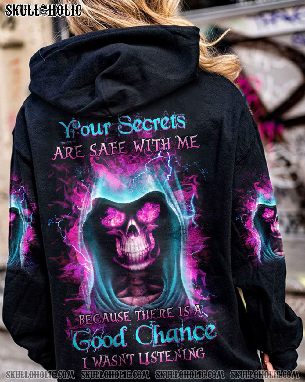 I WASN'T LISTENING REAPER ALL OVER PRINT - TLNZ1712224