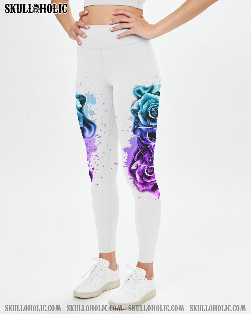 I WISH PEOPLE SKULL ROSE ALL OVER PRINT – YHHN2712223