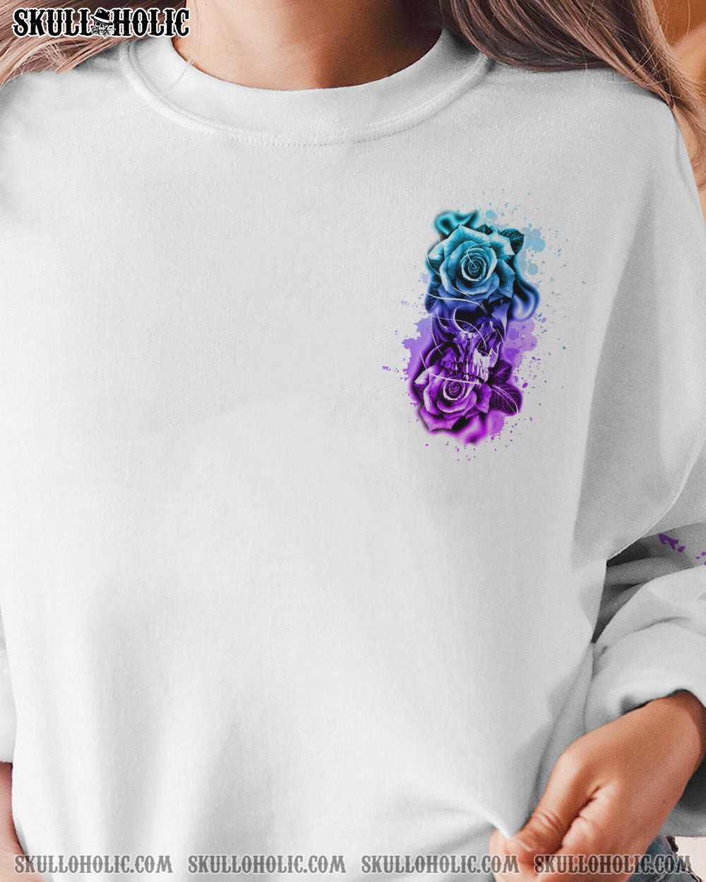 I WISH PEOPLE SKULL ROSE ALL OVER PRINT – YHHN2712223