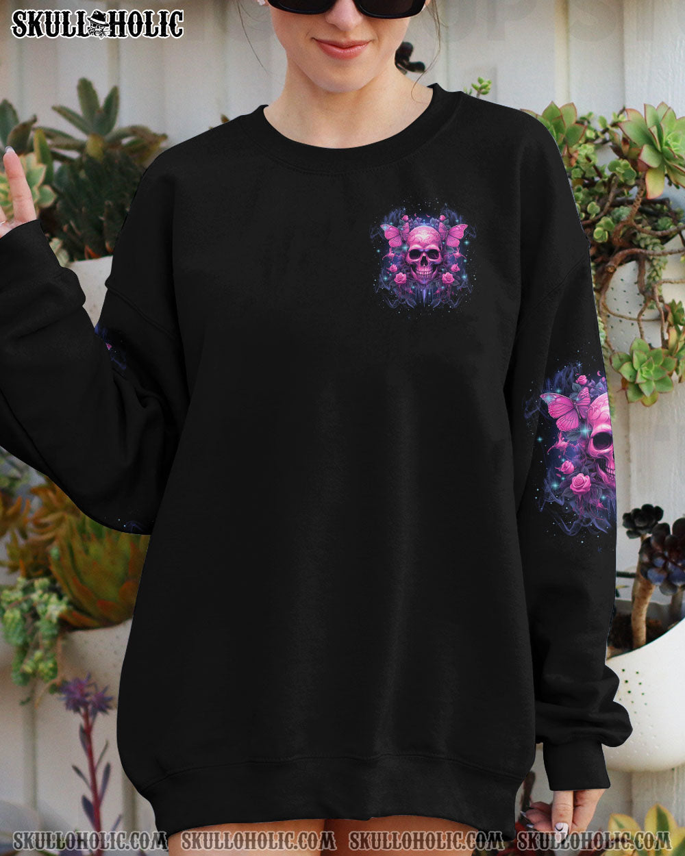 IF I WAS REALLY A B SKULL ALL OVER PRINT – YHKD0911233