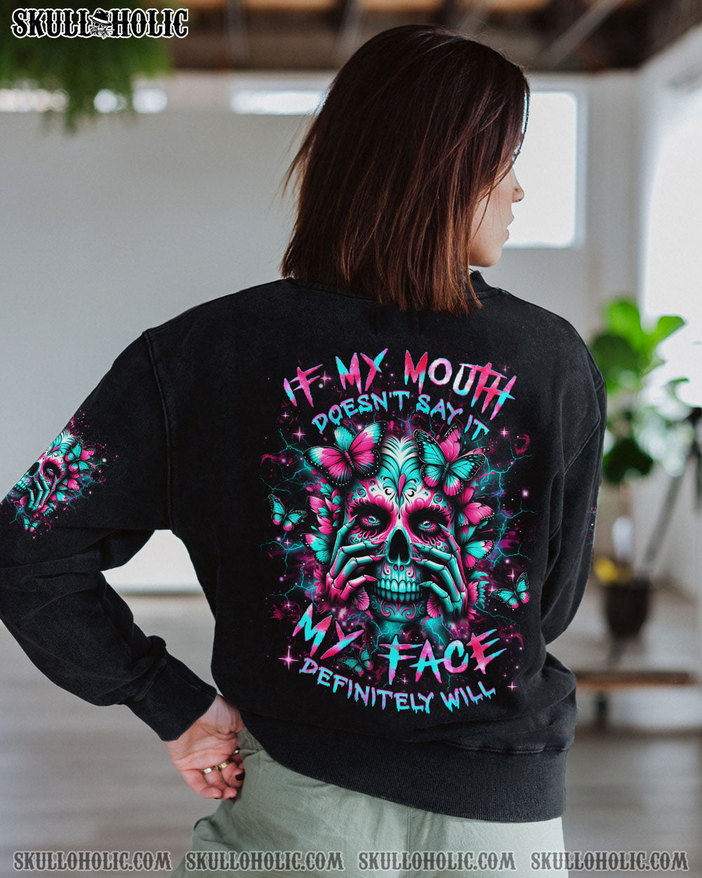 IF MY MOUTH DOESN’T SAY IT SKULL ALL OVER PRINT – YHDU0705243