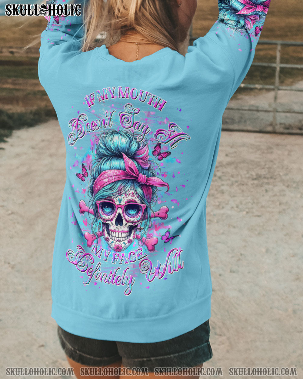 IF MY MOUTH DOESN’T SAY IT SKULL ALL OVER PRINT – YHDU1504243