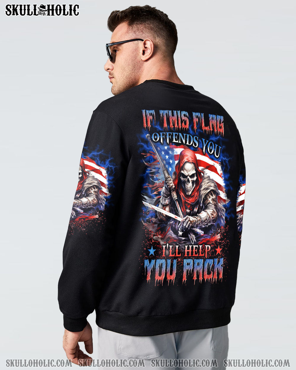 IF THIS FLAG OFFENDS YOU ALL OVER PRINT – YHLN0908232