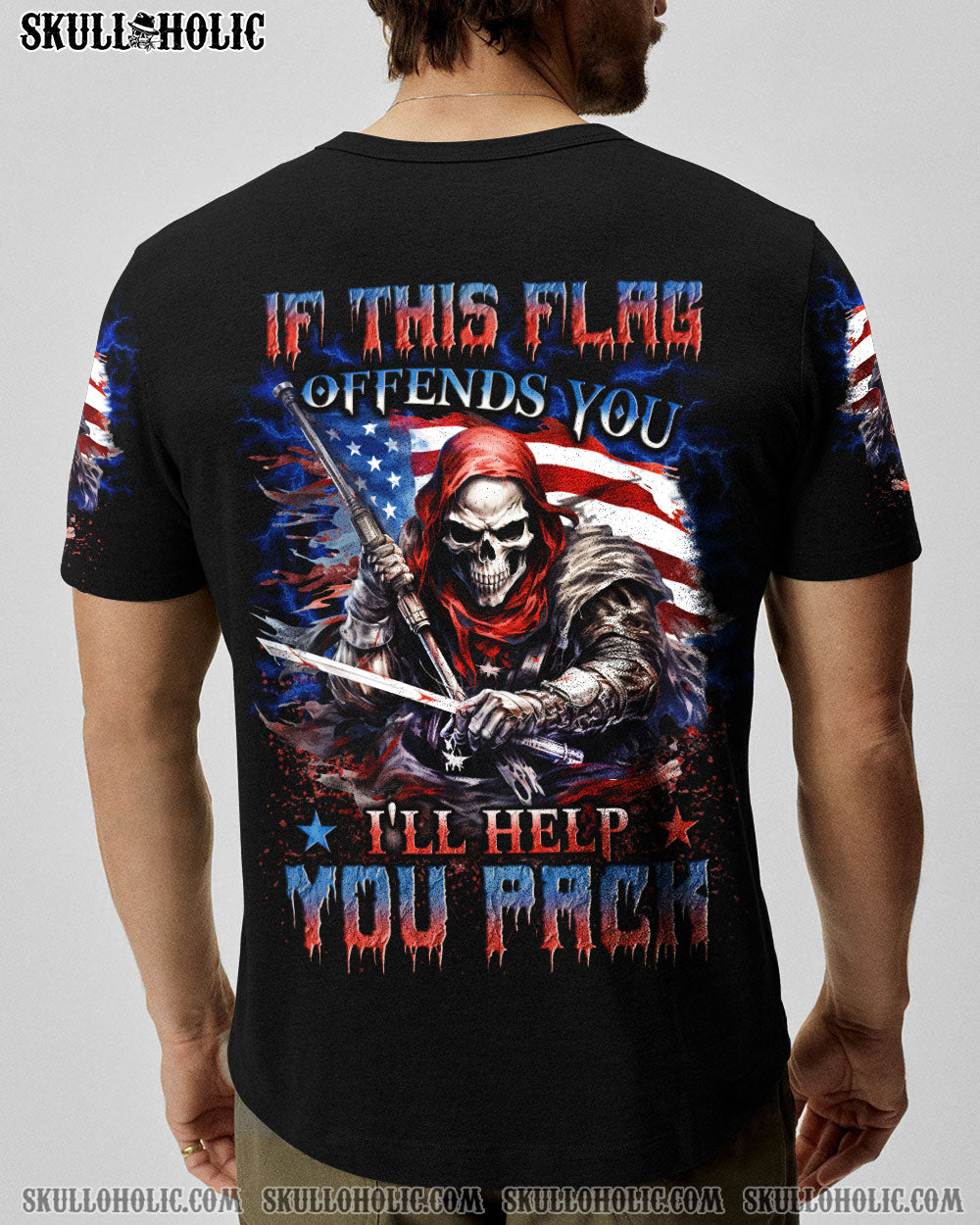 IF THIS FLAG OFFENDS YOU ALL OVER PRINT – YHLN0908232
