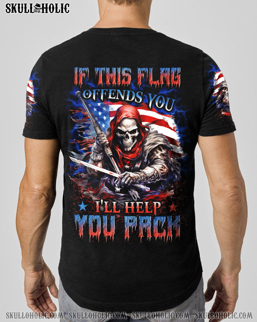 IF THIS FLAG OFFENDS YOU ALL OVER PRINT – YHLN0908232