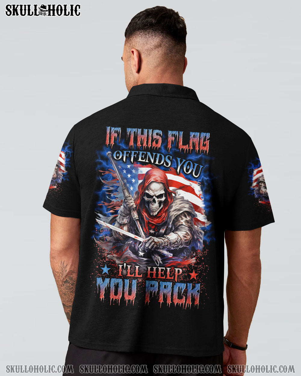 IF THIS FLAG OFFENDS YOU ALL OVER PRINT – YHLN0908232