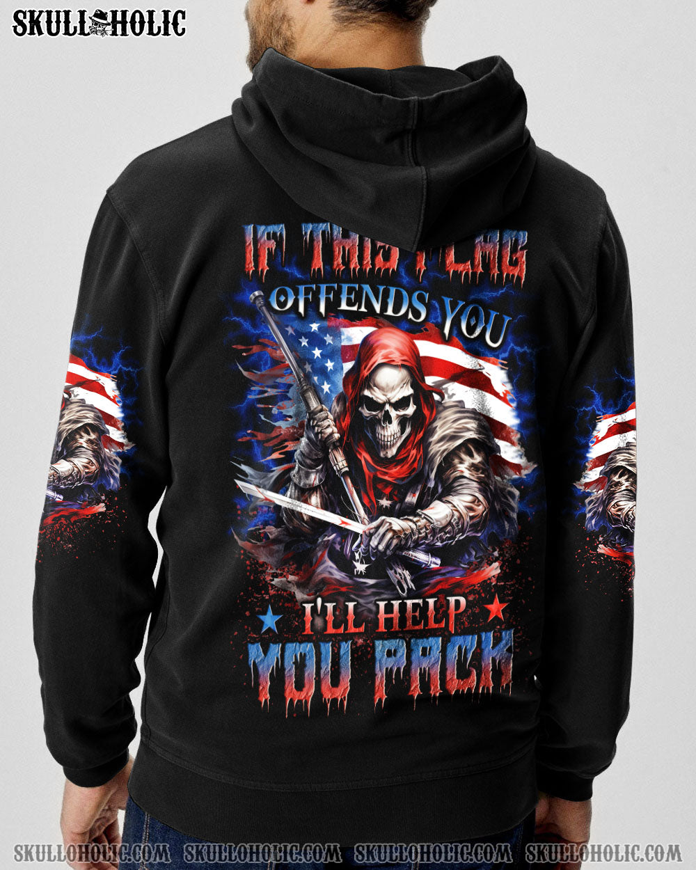 IF THIS FLAG OFFENDS YOU ALL OVER PRINT – YHLN0908232