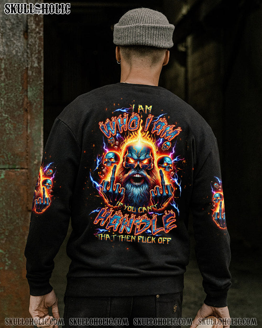 IF YOU CAN’T HANDLE THAT FIRE OLD SKULL ALL OVER PRINT – TLTW2805241