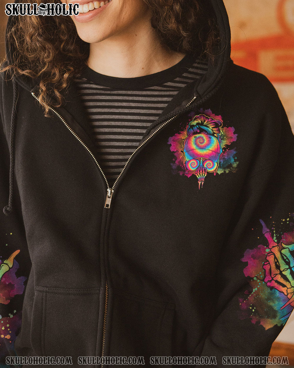 IF YOU THINK I’M A B TIE DYE MESSY BUN ALL OVER PRINT – TLNO0102232