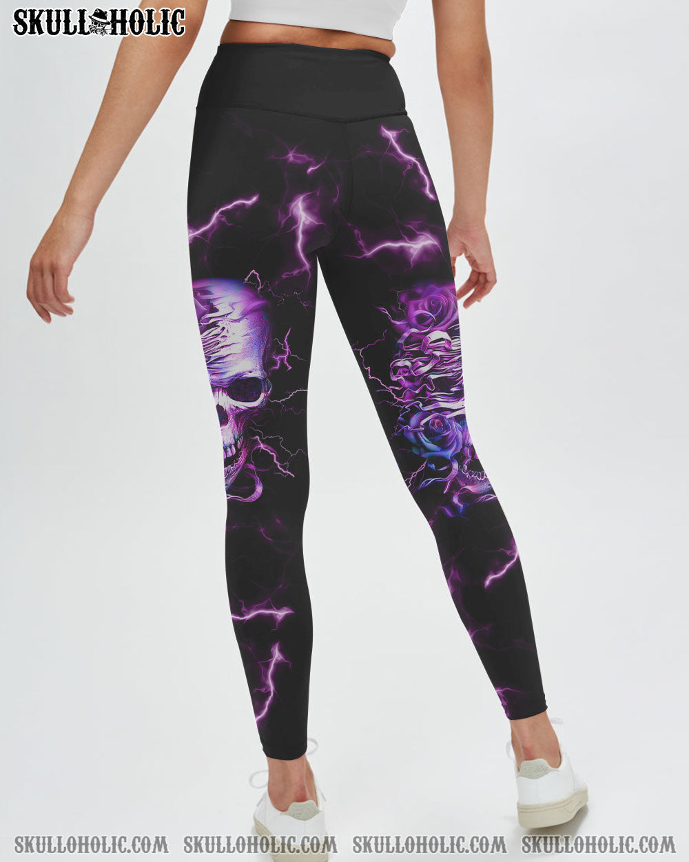 IF YOU WANT ME TO CONTROL MY TEMPER ROSE SKULL ALL OVER PRINT – TLNZ1002231