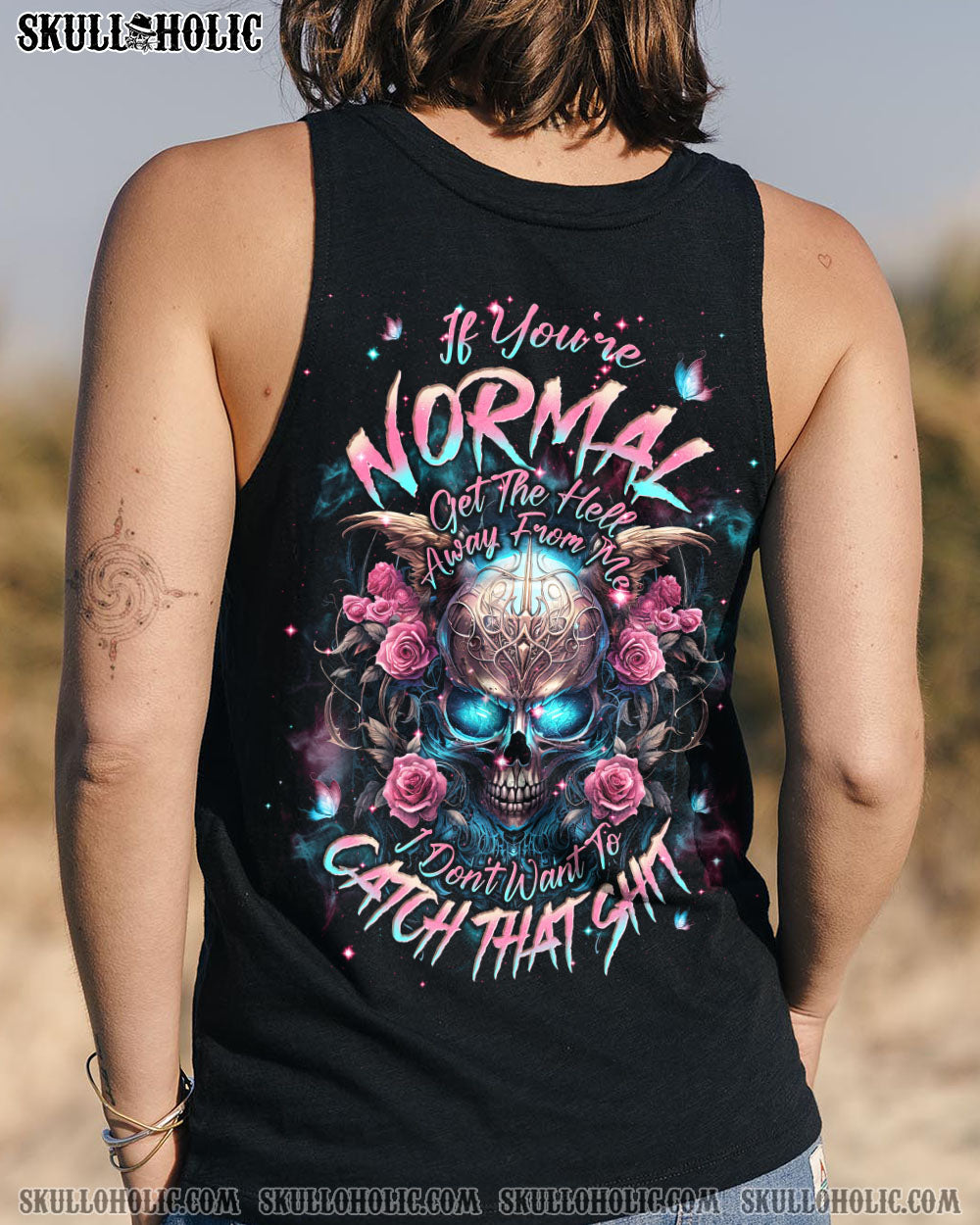 IF YOU’RE NORMAL SKULL ALL OVER PRINT – TLNT1204242