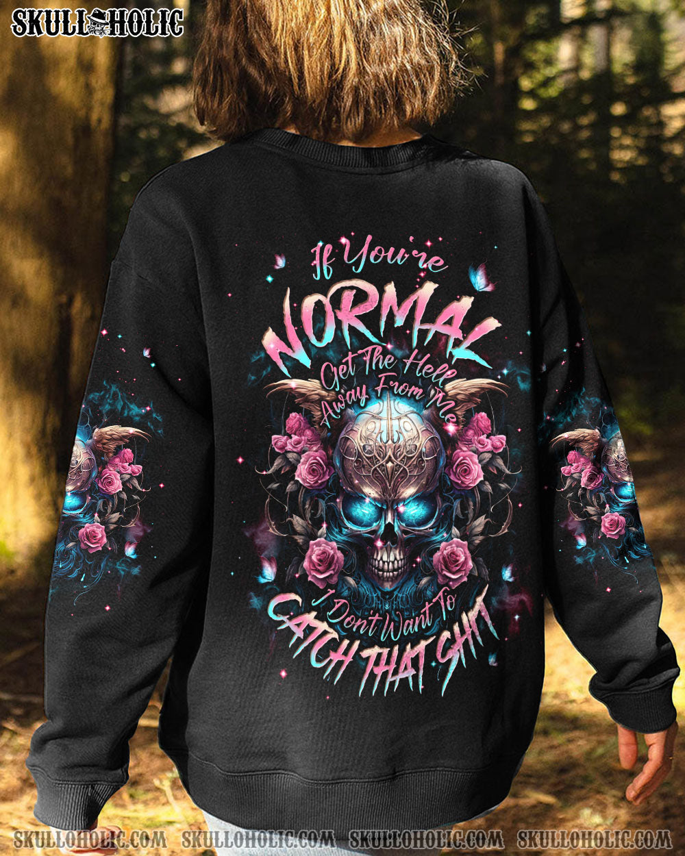 IF YOU’RE NORMAL SKULL ALL OVER PRINT – TLNT1204242