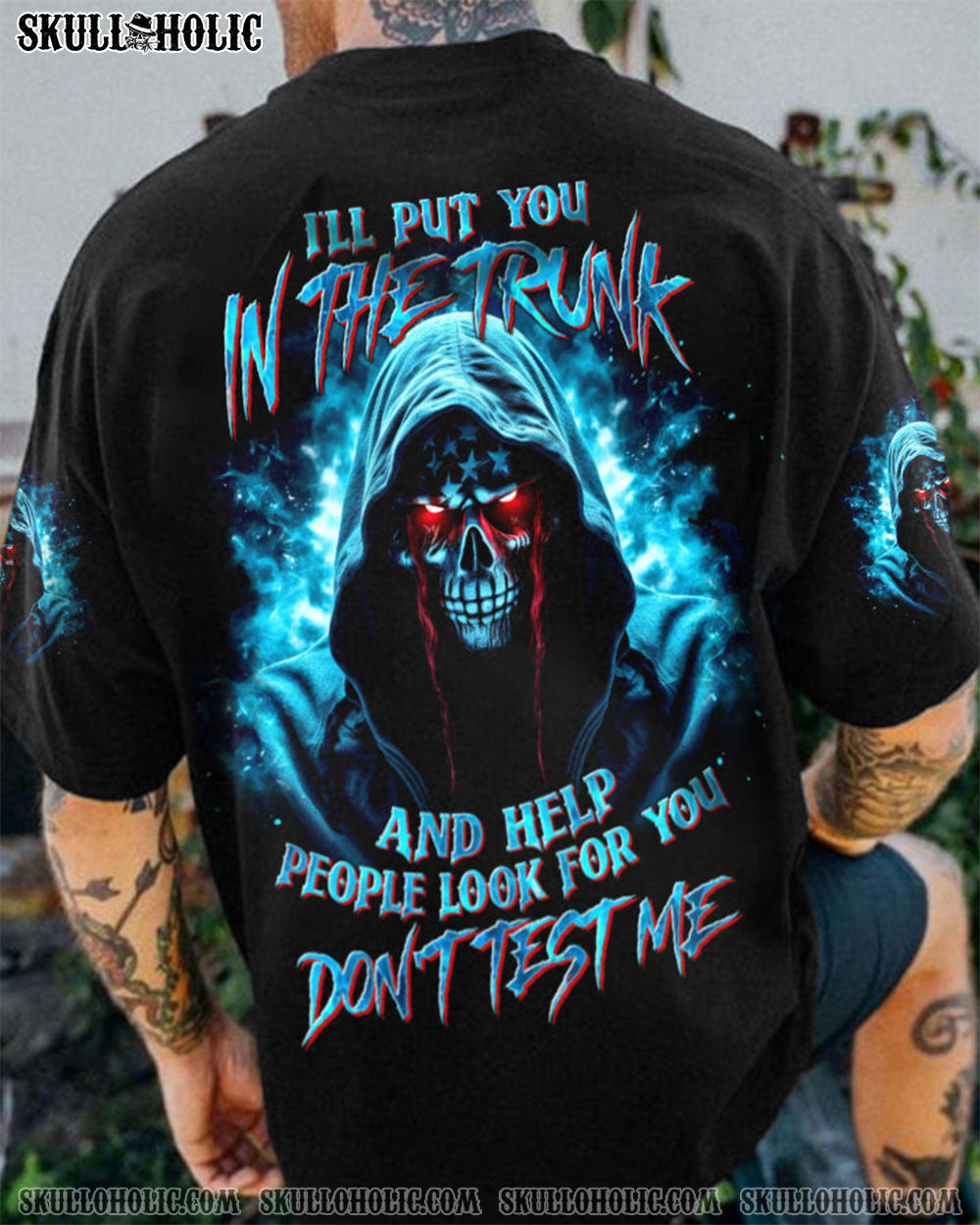 I'LL PUT YOU IN THE TRUNK REAPER ALL OVER PRINT - TLTW2007234