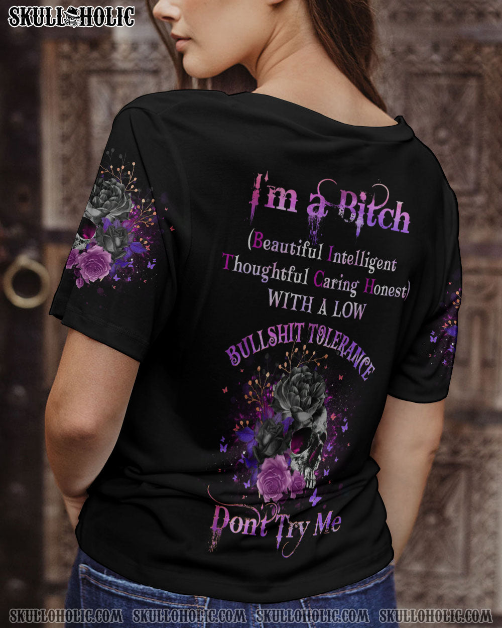 I’M A B DON’T TRY ME ALL OVER PRINT – YHDU0604234