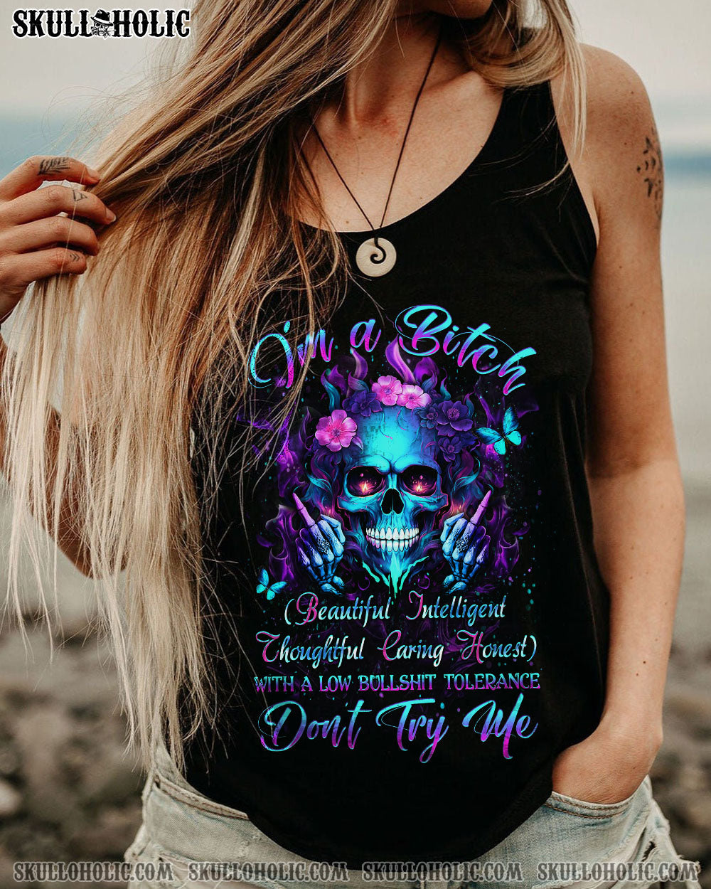I’M A B DON’T TRY ME ALL OVER PRINT – YHDU0619233