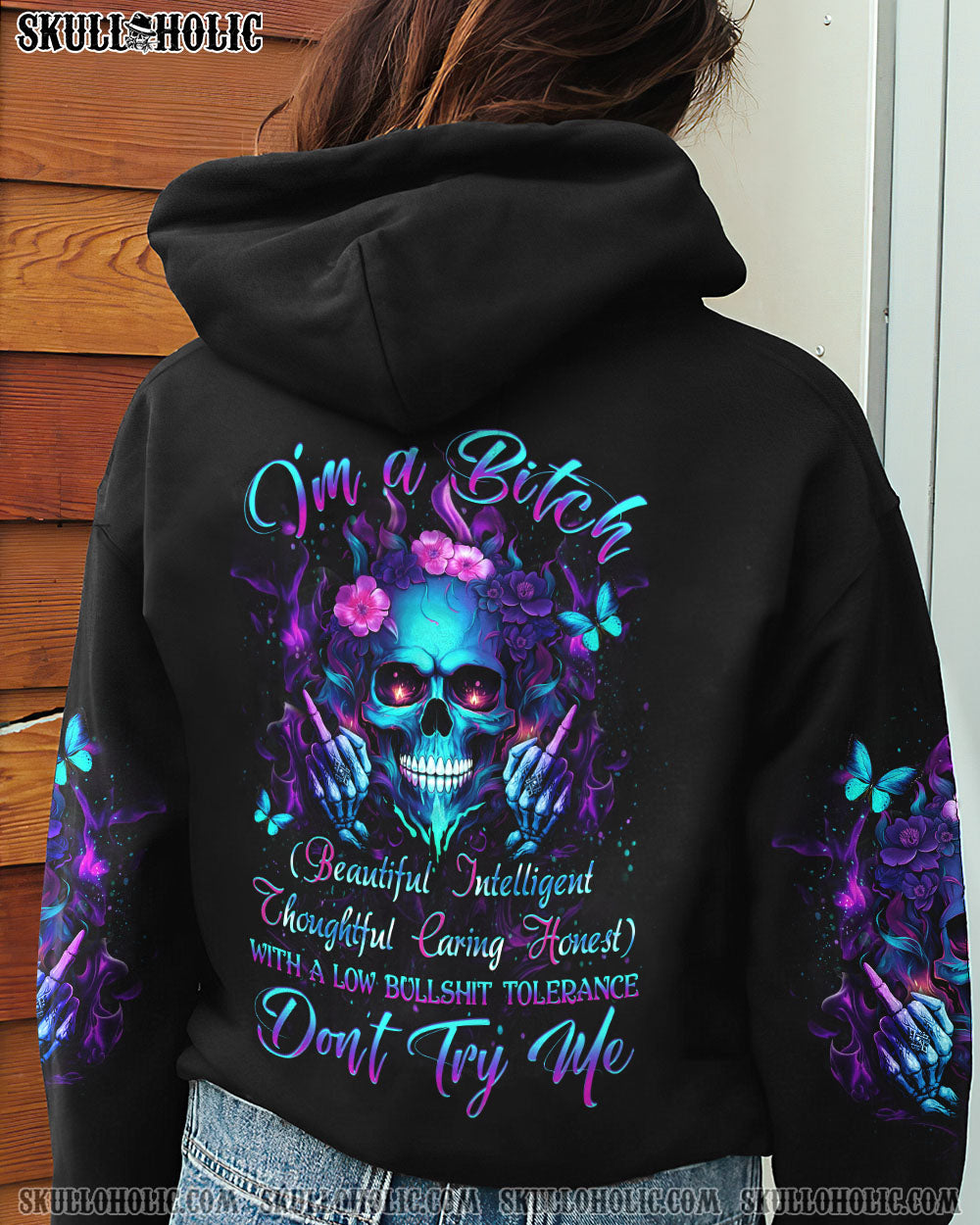 I’M A B DON’T TRY ME ALL OVER PRINT – YHDU0619233