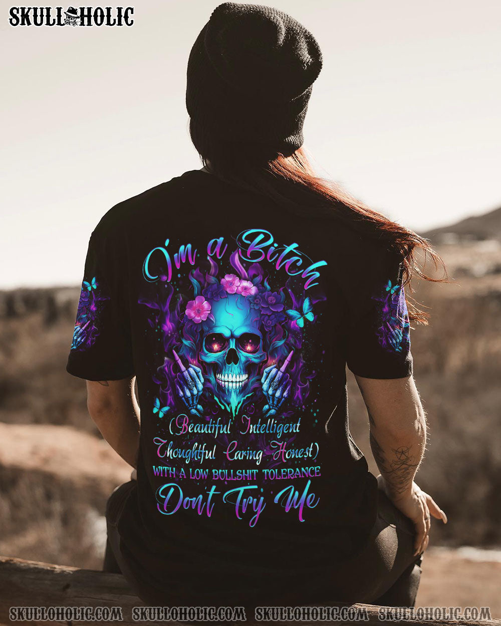 I’M A B DON’T TRY ME ALL OVER PRINT – YHDU0619233