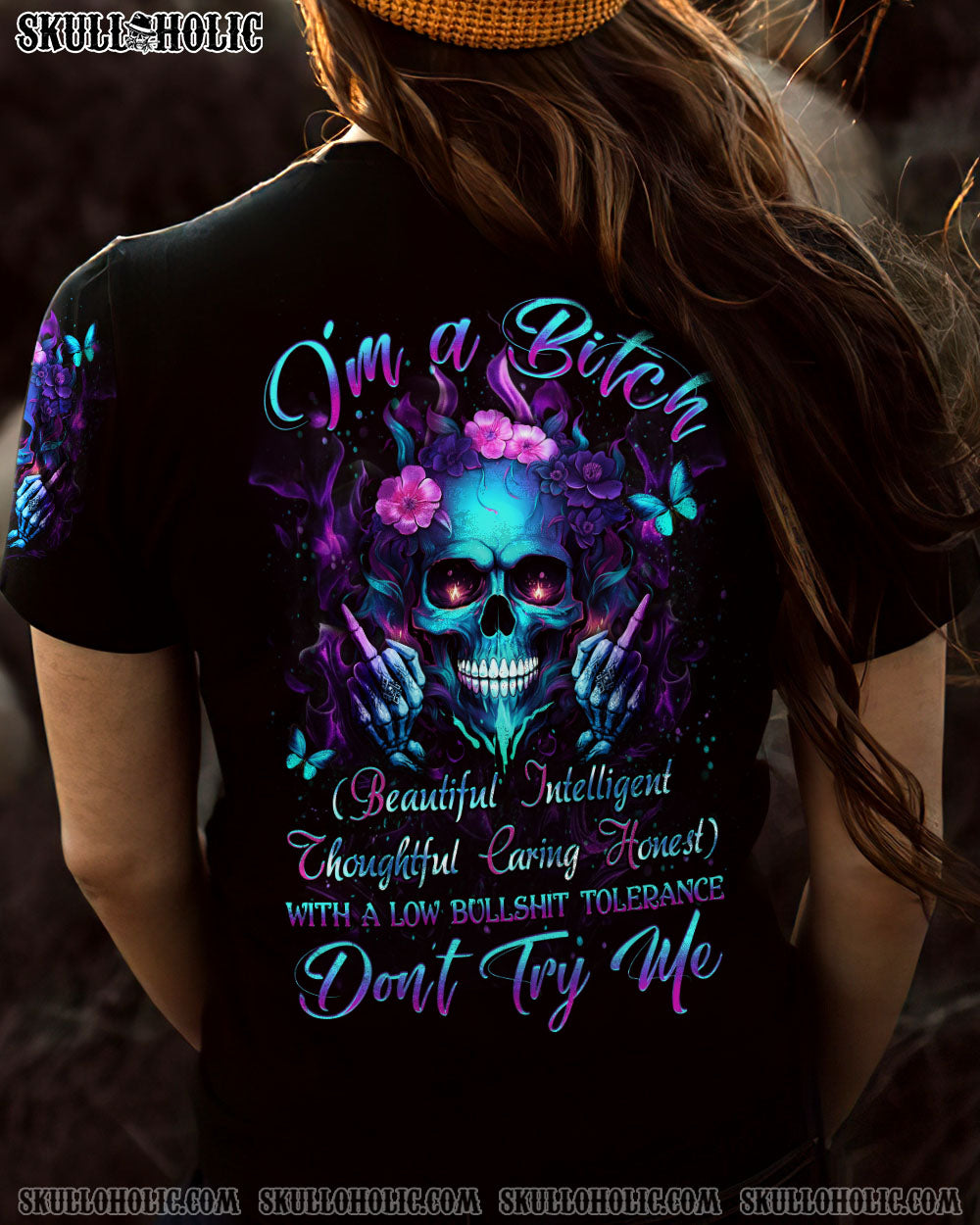 I’M A B DON’T TRY ME ALL OVER PRINT – YHDU0619233
