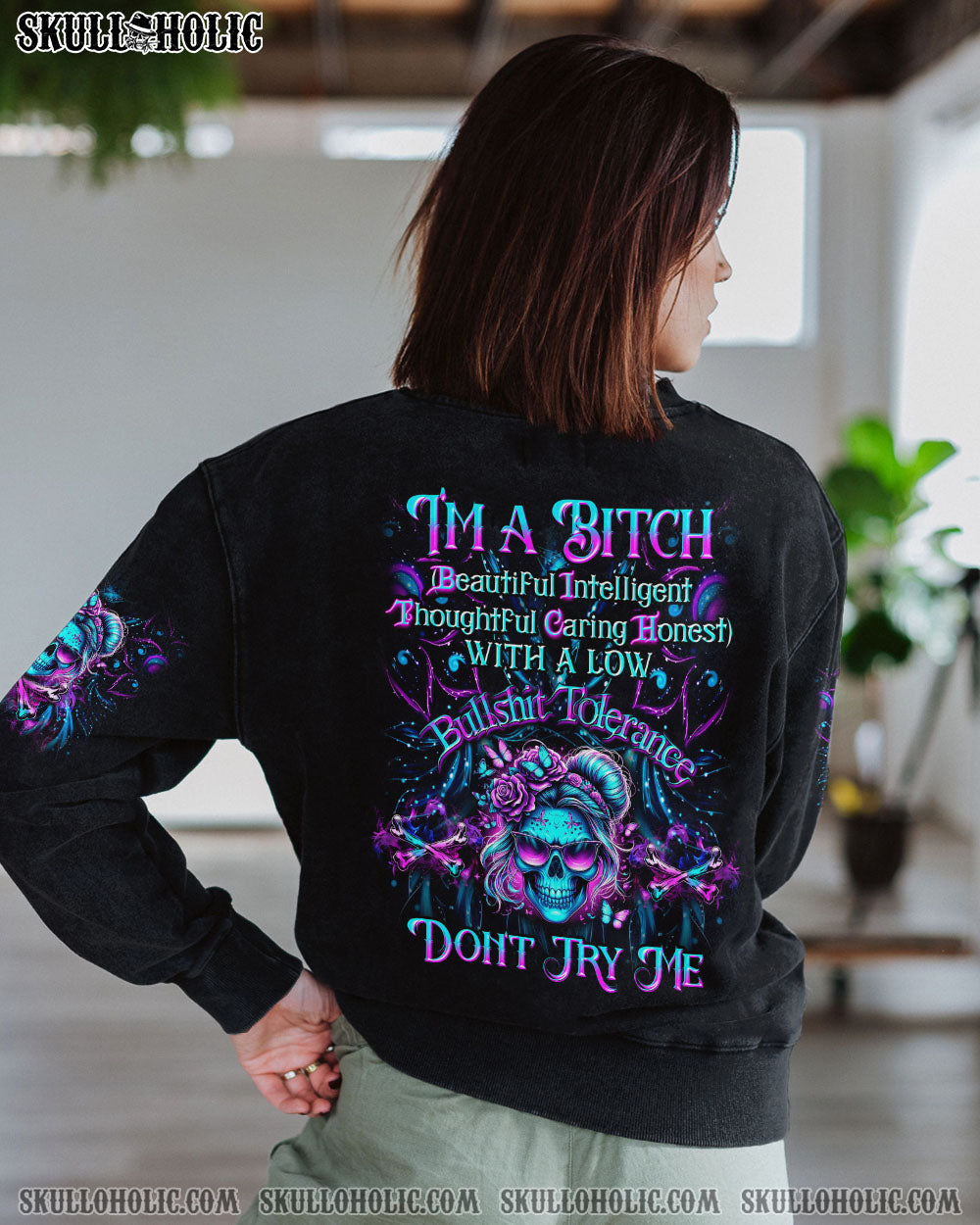 I’M A B DON’T TRY ME ALL OVER PRINT – YHDU1707244