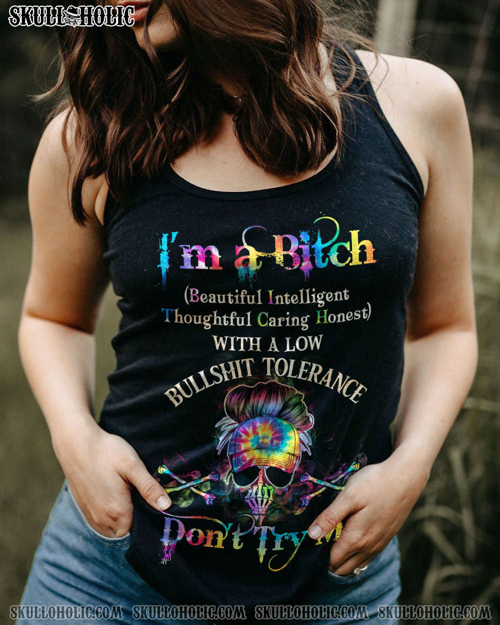 I’M A B DON’T TRY ME ALL OVER PRINT – YHHG2402235