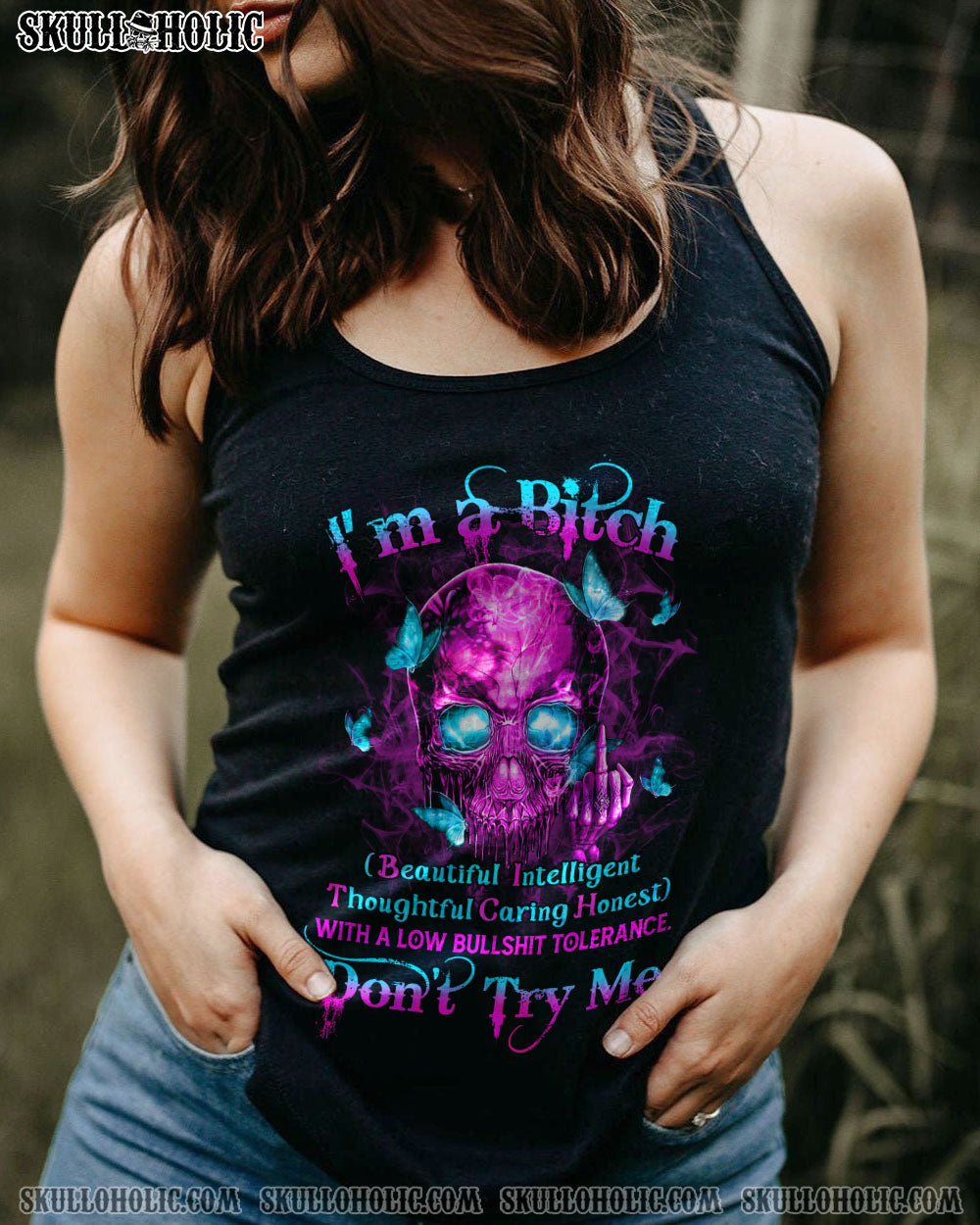 I’M A B DON’T TRY ME ALL OVER PRINT – YHHN1512223
