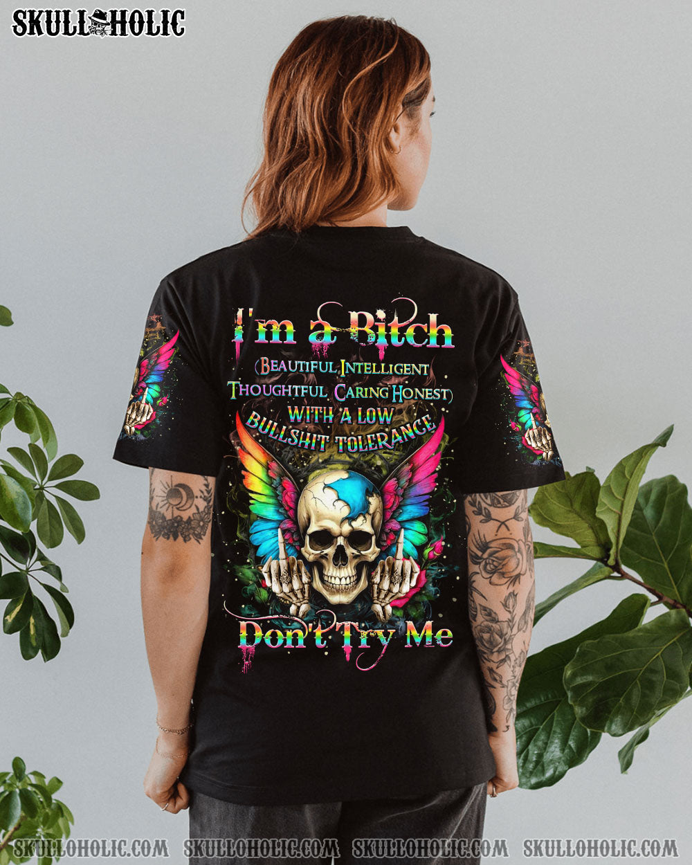 I’M A B DON’T TRY ME ALL OVER PRINT – YHKD1004241