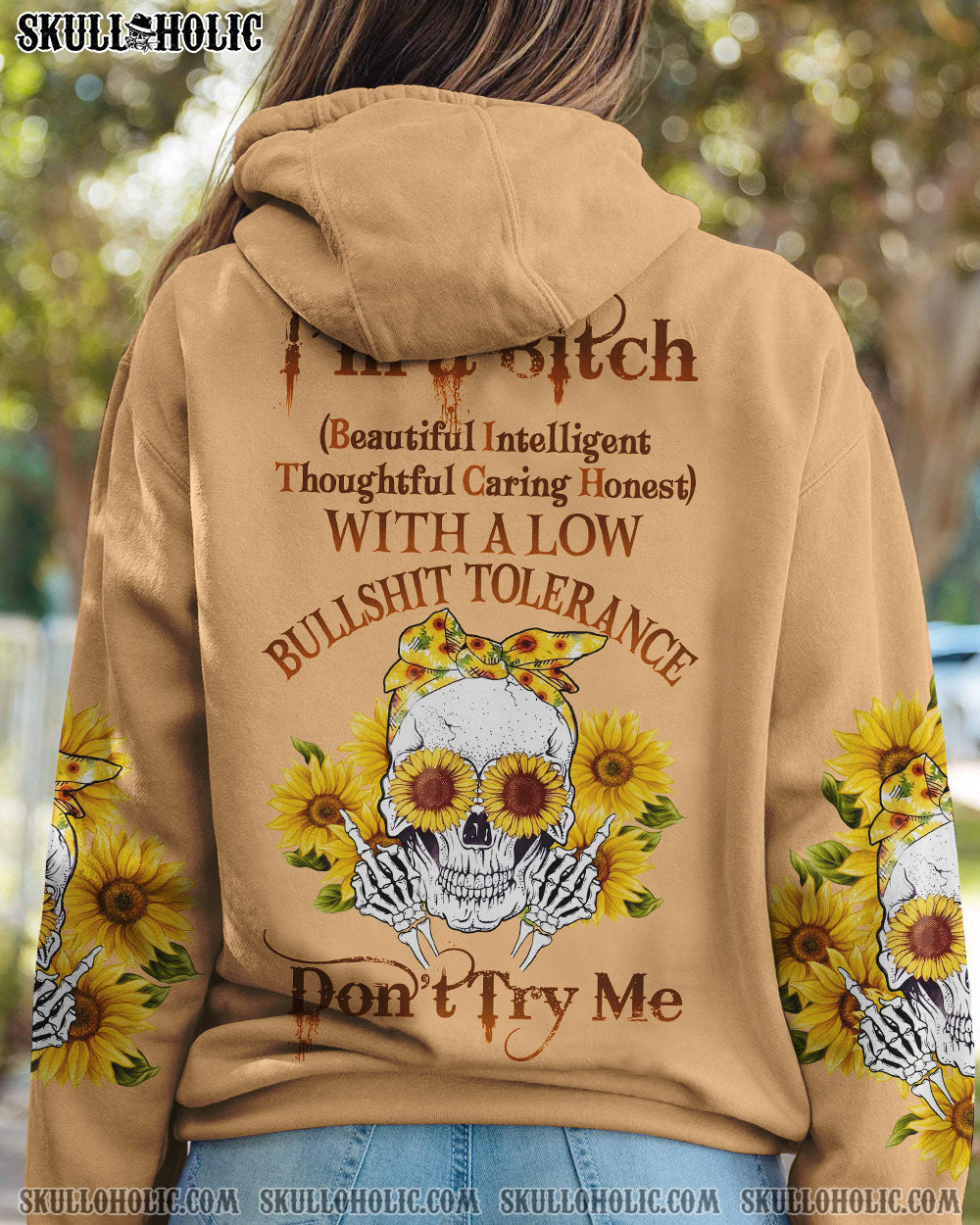 I’M A B DON’T TRY ME ALL OVER PRINT – YHLN0103234