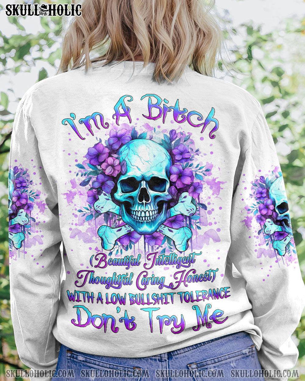I’M A B DON’T TRY ME ALL OVER PRINT – YHLN0911231