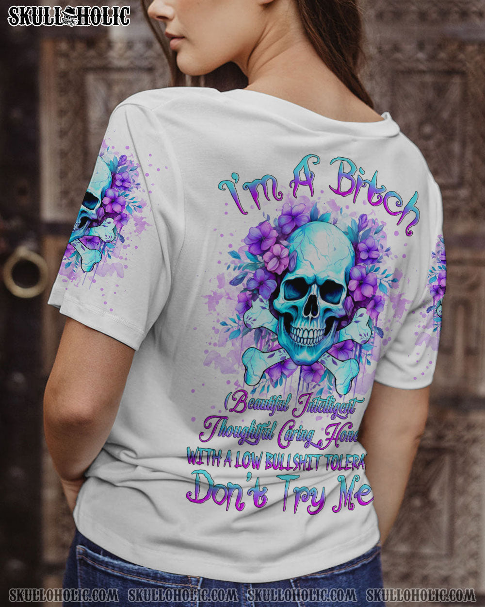 I’M A B DON’T TRY ME ALL OVER PRINT – YHLN0911231