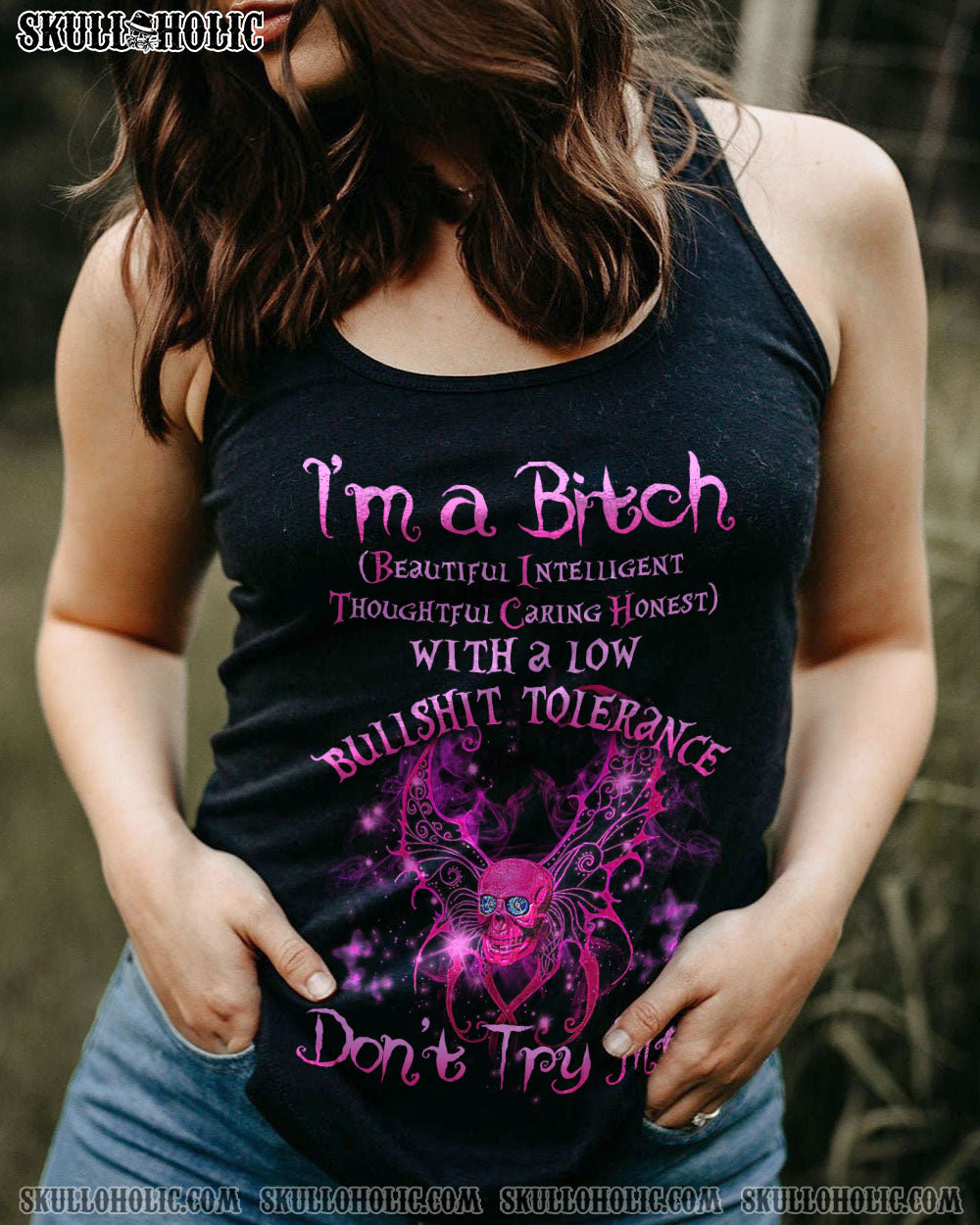 I’M A B DON’T TRY ME ALL OVER PRINT – YHLN2402234