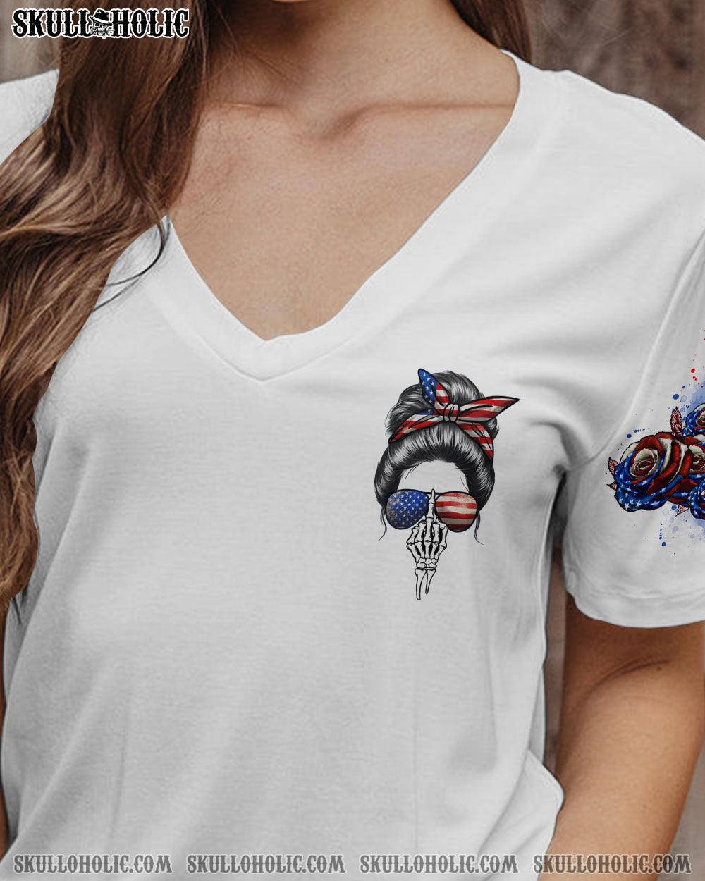 I’M A B DON’T TRY ME AMERICAN MESSY BUN ALL OVER PRINT – TLNO3101231