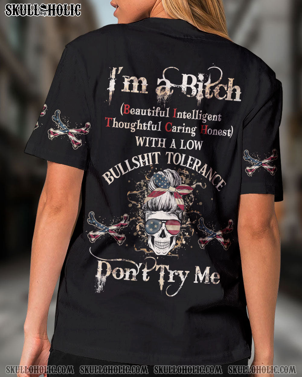 I’M A B DON’T TRY ME BASEBALL JERSEY – YHHG1412223