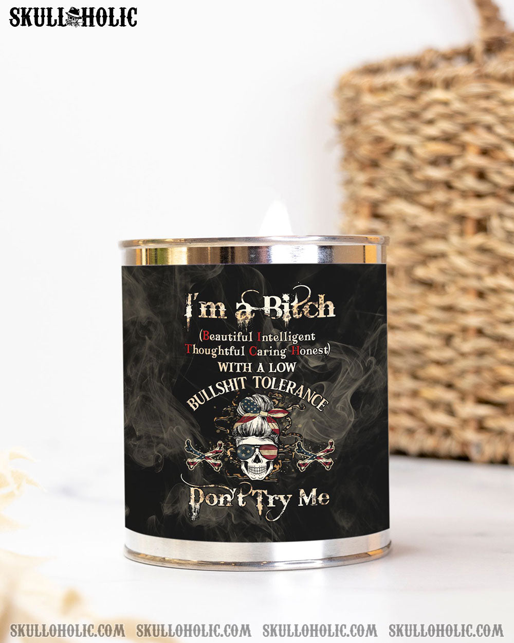I’M A B DON’T TRY ME CANDLE PAINT CAN – YHHG1412226
