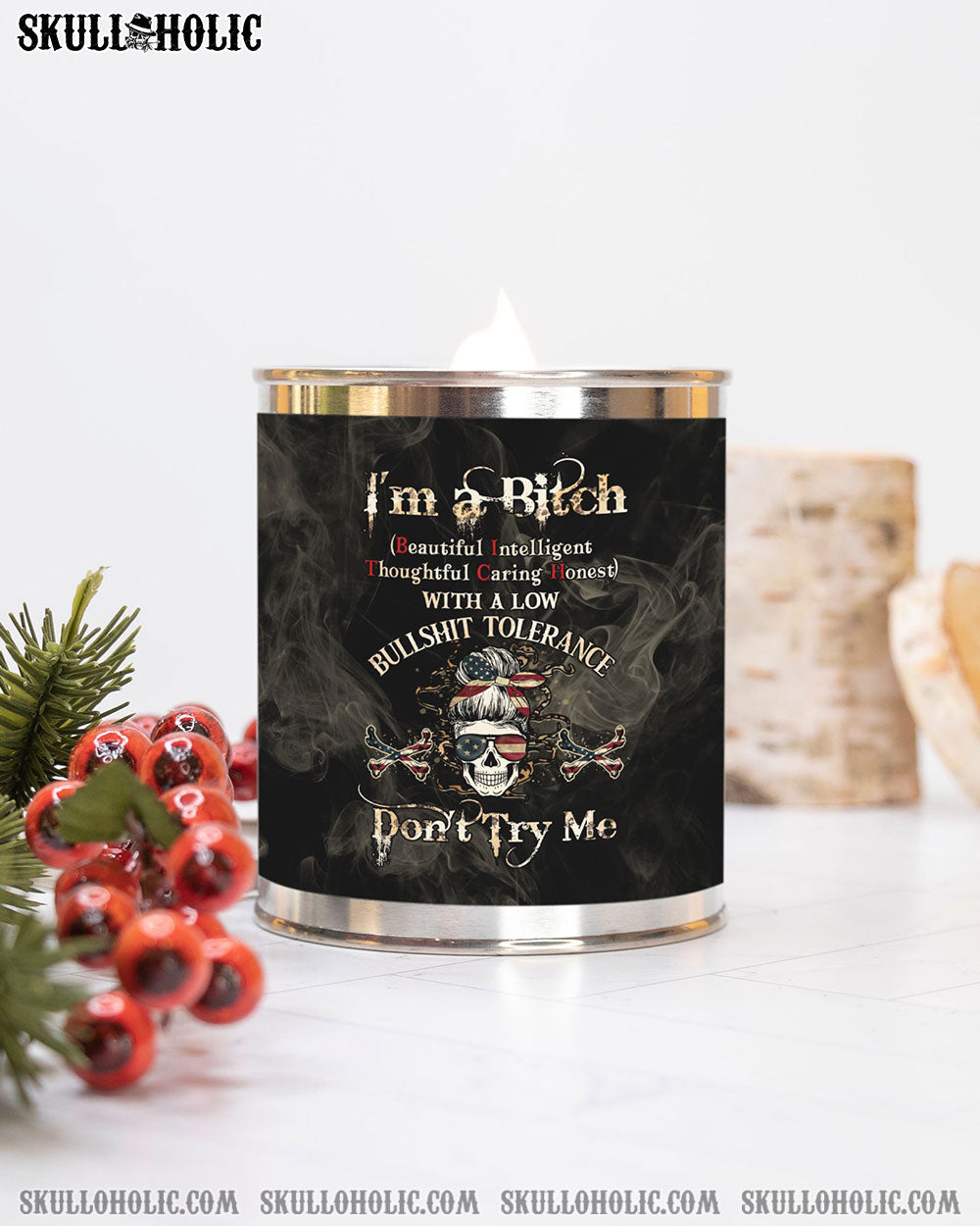 I’M A B DON’T TRY ME CANDLE PAINT CAN – YHHG1412226