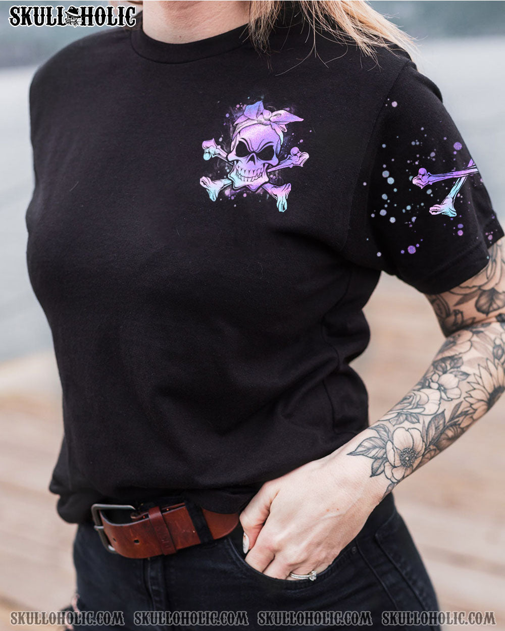 I’M A B DON’T TRY ME HOLO ALL OVER PRINT – YHHN0202232