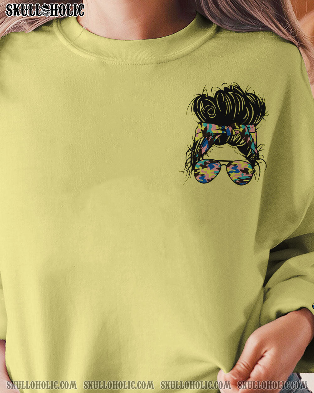 I’M A B DON’T TRY ME MESSY BUN ALL OVER PRINT – TLTR2402233